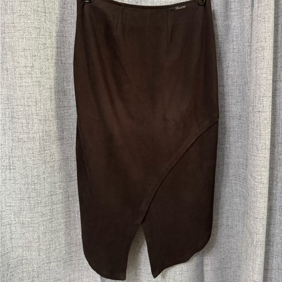 Level 99 Asymmetrical Black Pencil Skirt - Picture 1 of 7